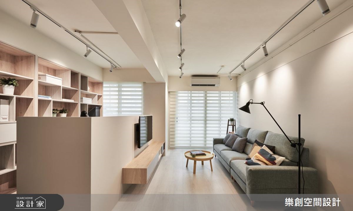 22坪老屋(16~30年)＿北歐風客廳案例圖片＿樂創空間設計＿樂創_08之9