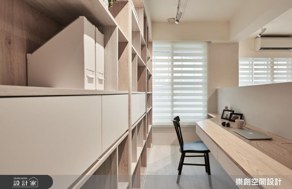 22坪老屋(16~30年)＿北歐風工作區案例圖片＿樂創空間設計＿樂創_08之10