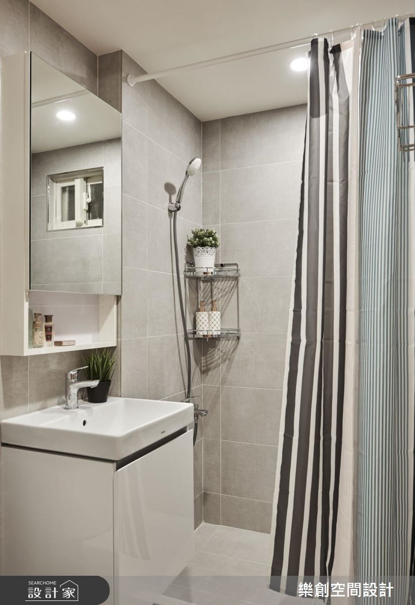 22坪老屋(16~30年)＿北歐風浴室案例圖片＿樂創空間設計＿樂創_08之17