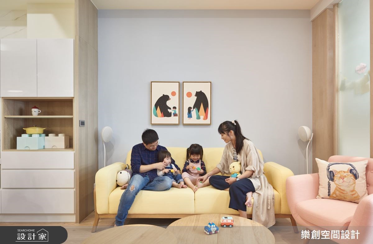 新成屋(5年以下)＿北歐風客廳案例圖片＿樂創空間設計＿樂創_09之7