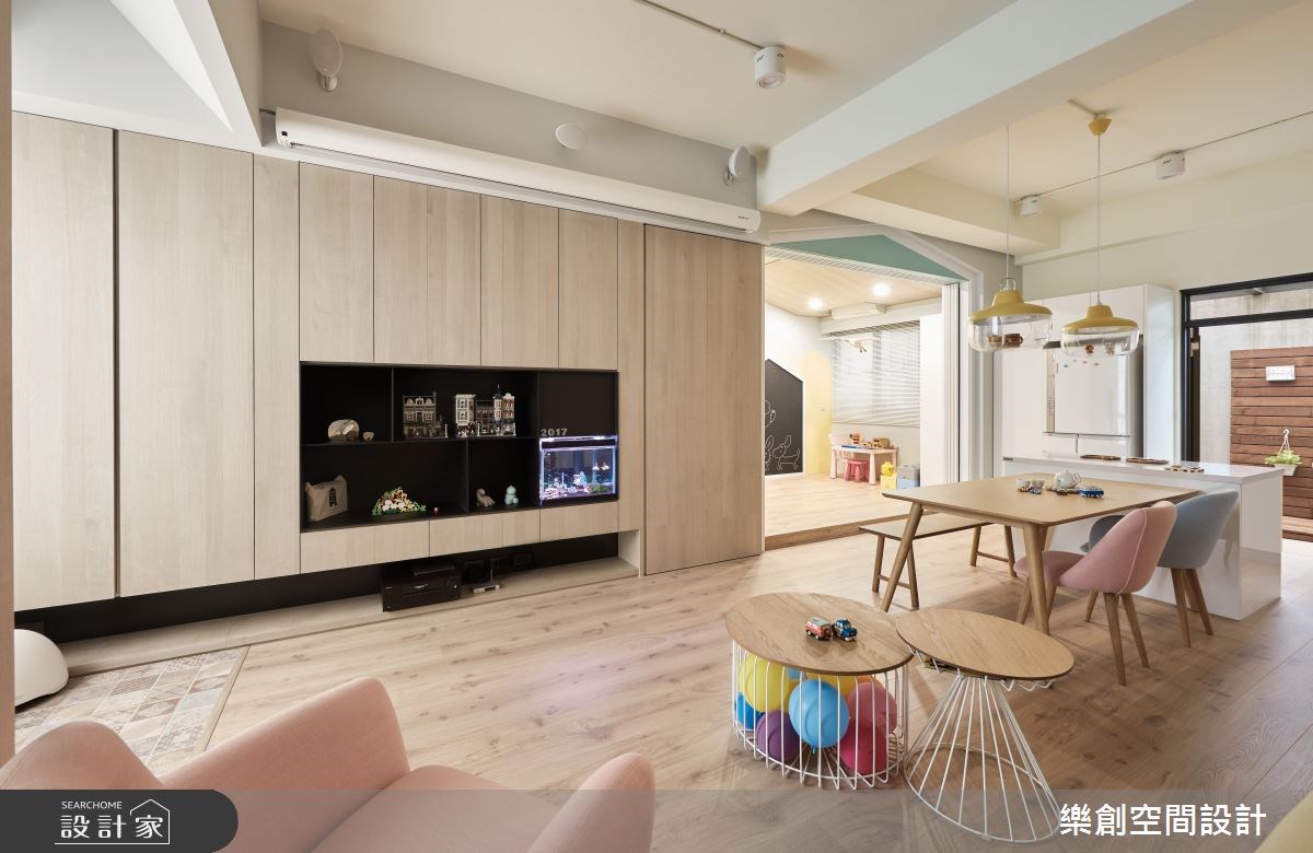 新成屋(5年以下)＿北歐風客廳案例圖片＿樂創空間設計＿樂創_09之11