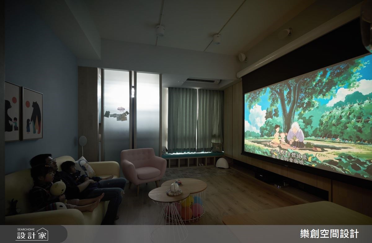 新成屋(5年以下)＿北歐風客廳案例圖片＿樂創空間設計＿樂創_09之14