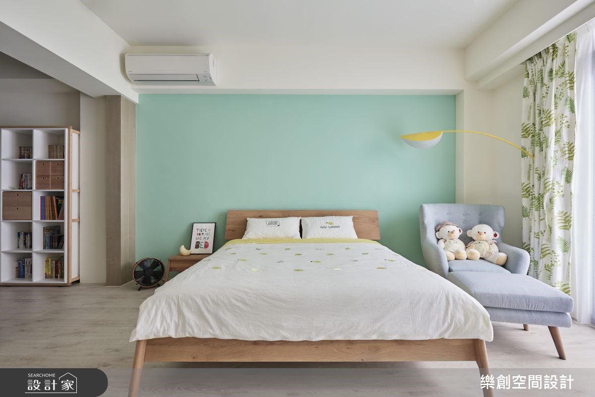 新成屋(5年以下)＿北歐風臥室案例圖片＿樂創空間設計＿樂創_09之23