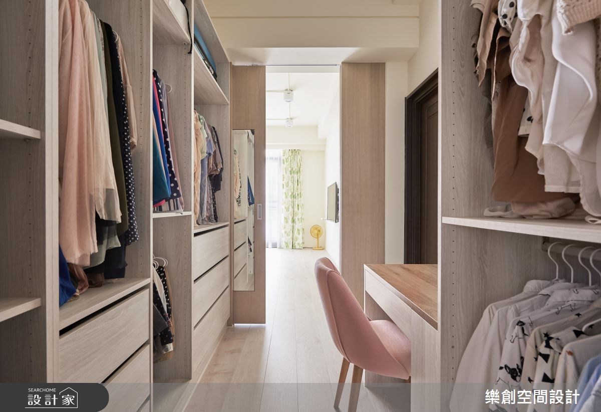新成屋(5年以下)＿北歐風更衣間案例圖片＿樂創空間設計＿樂創_09之26