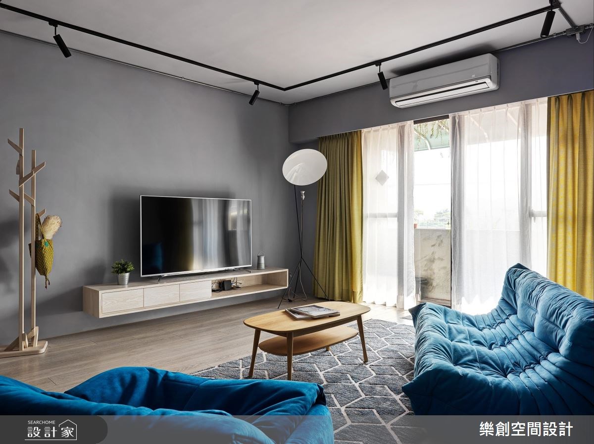 老屋(16~30年)＿混搭風客廳案例圖片＿樂創空間設計＿樂創_10之5