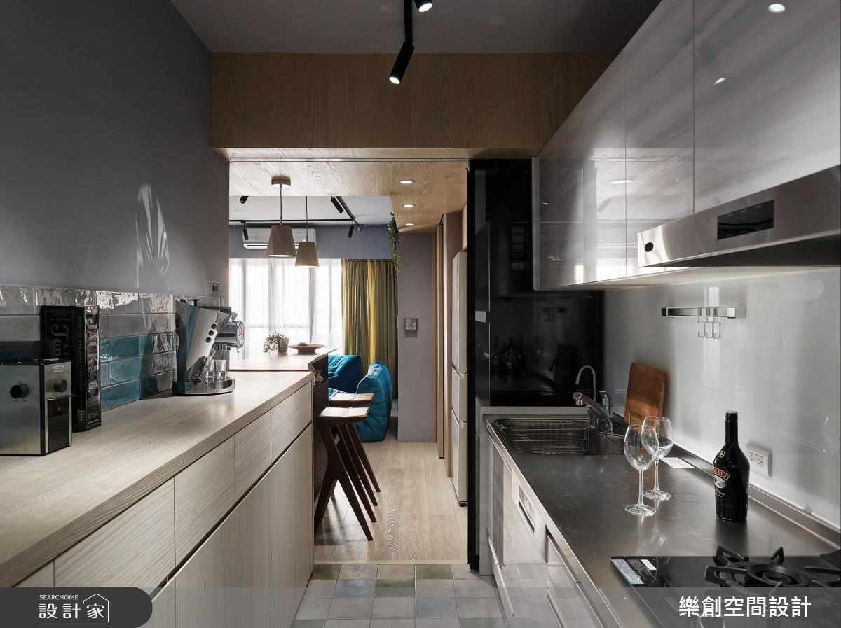 老屋(16~30年)＿混搭風廚房案例圖片＿樂創空間設計＿樂創_10之15
