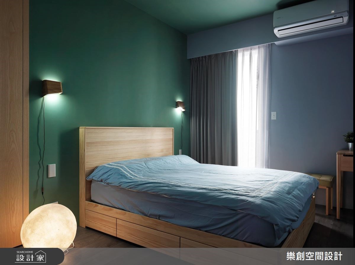 老屋(16~30年)＿混搭風臥室案例圖片＿樂創空間設計＿樂創_10之19