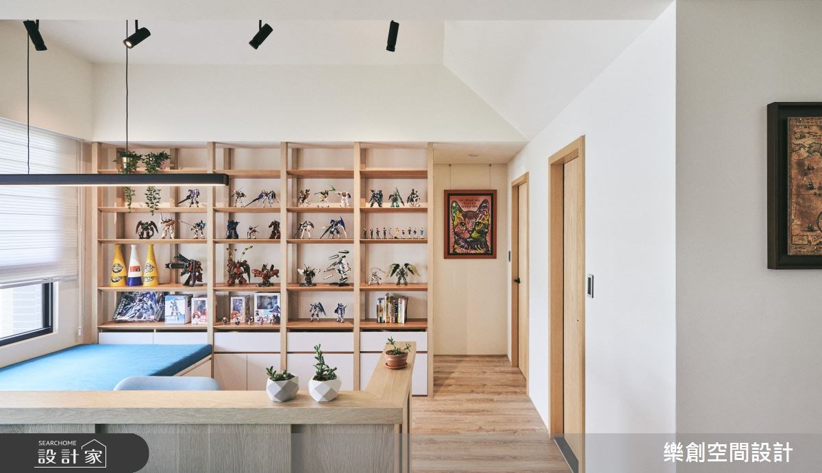 20坪新成屋(5年以下)＿北歐風工作區案例圖片＿樂創空間設計＿樂創_11之7