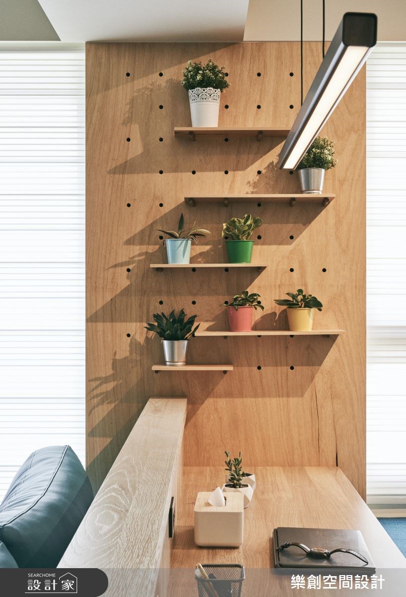 20坪新成屋(5年以下)＿北歐風工作區案例圖片＿樂創空間設計＿樂創_11之10