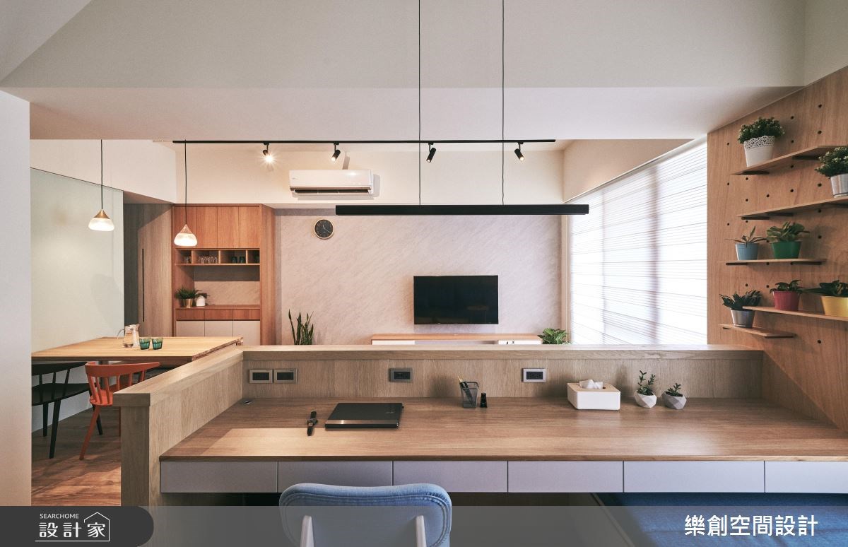 20坪新成屋(5年以下)＿北歐風工作區案例圖片＿樂創空間設計＿樂創_11之11
