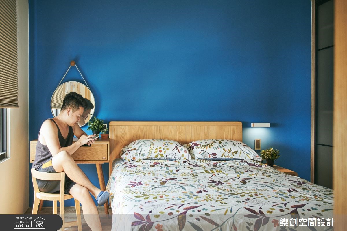 20坪新成屋(5年以下)＿北歐風臥室案例圖片＿樂創空間設計＿樂創_11之16