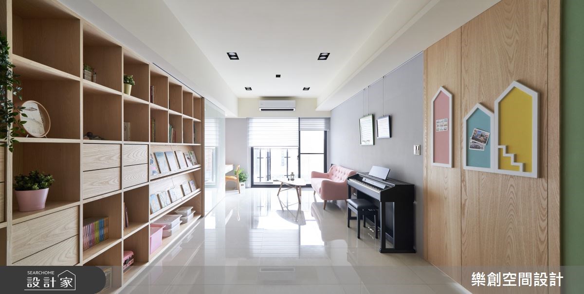 新成屋(5年以下)＿北歐風客廳案例圖片＿樂創空間設計＿樂創_12之8
