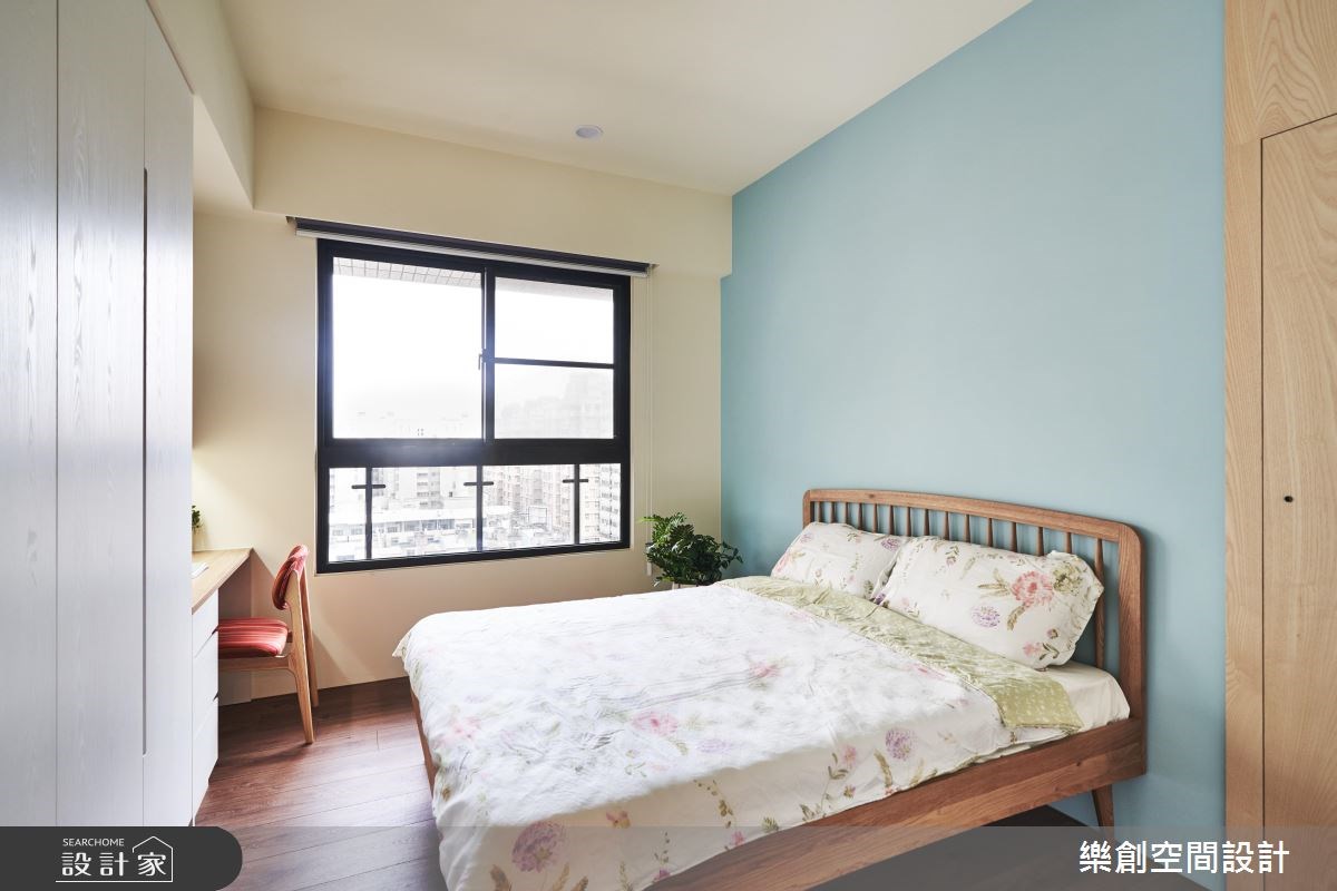 新成屋(5年以下)＿北歐風臥室案例圖片＿樂創空間設計＿樂創_12之12