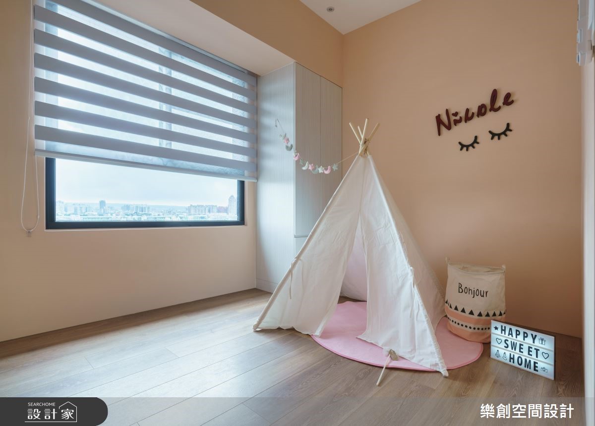 預售屋＿北歐風兒童房兒童房案例圖片＿樂創空間設計＿樂創_14台中。NaNa&Allen House之18