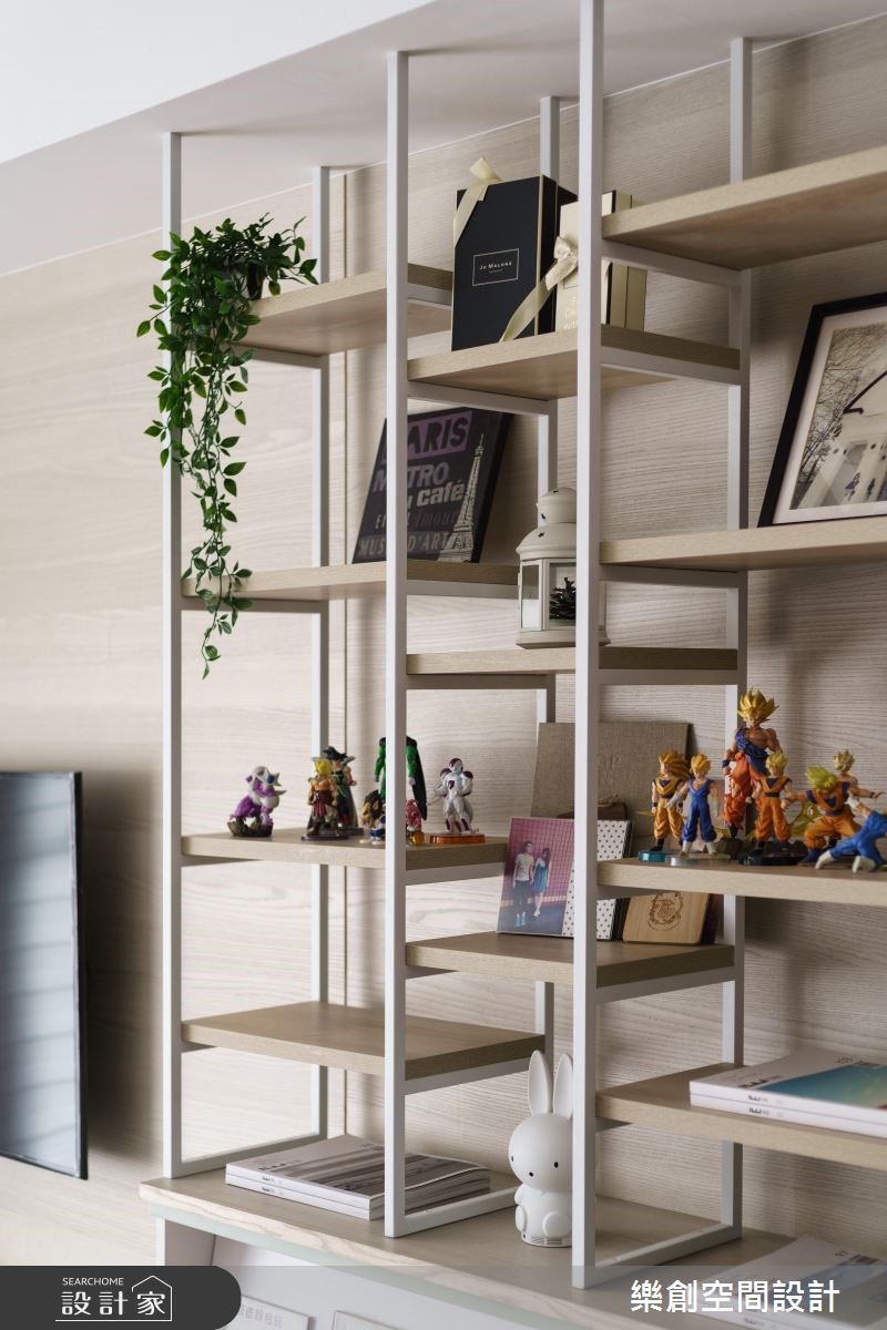 預售屋＿北歐風客廳案例圖片＿樂創空間設計＿樂創_14台中。NaNa&Allen House之6