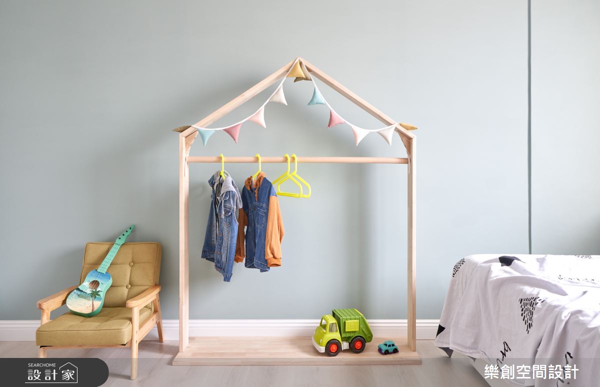 老屋(16~30年)＿北歐風臥室案例圖片＿樂創空間設計＿樂創_15台中。Ray House之18