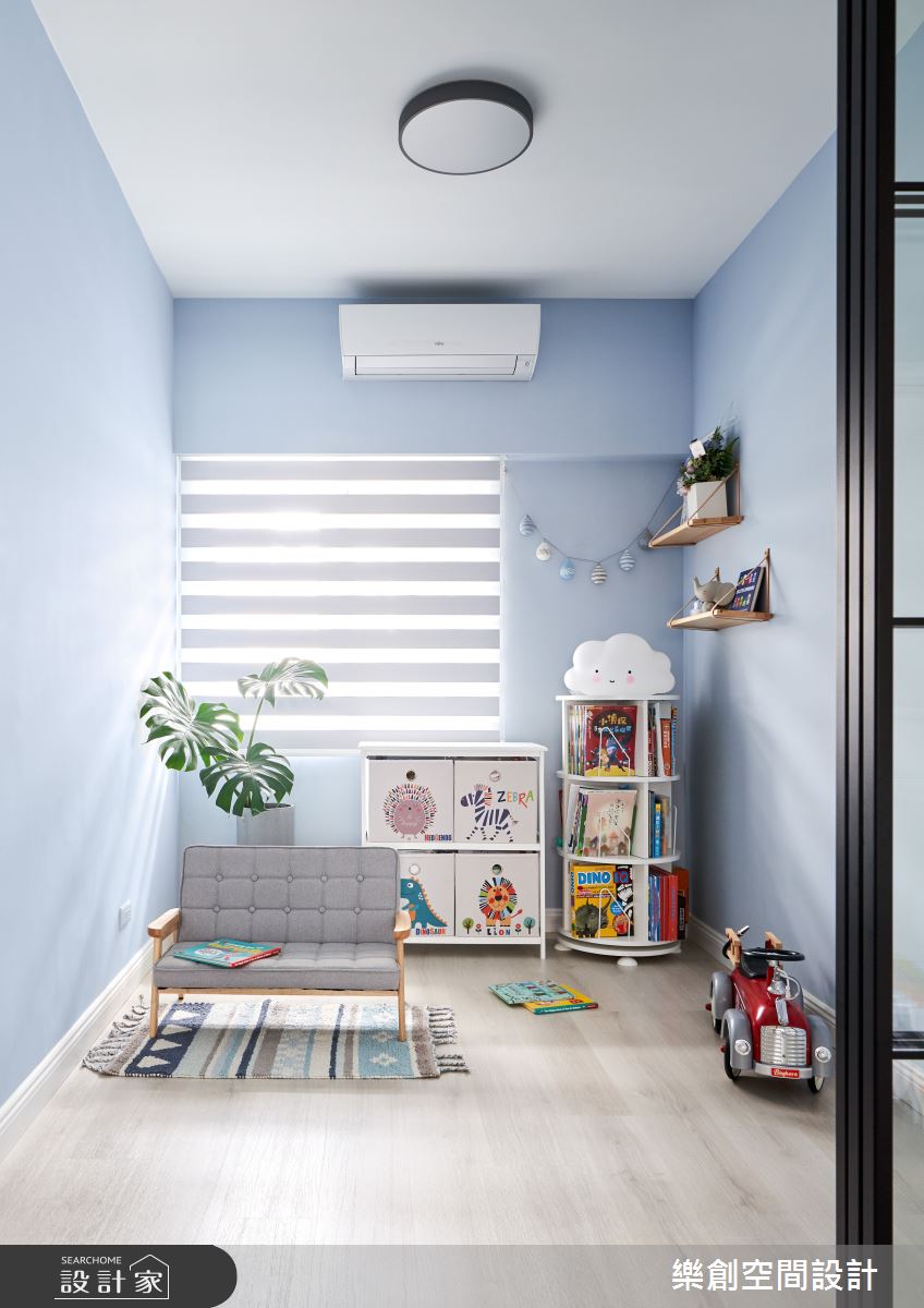 老屋(16~30年)＿北歐風兒童房兒童房案例圖片＿樂創空間設計＿樂創_15台中。Ray House之15