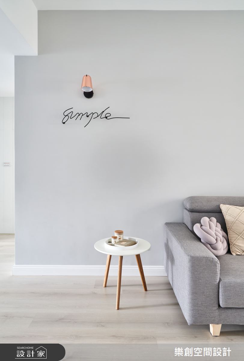 老屋(16~30年)＿北歐風客廳案例圖片＿樂創空間設計＿樂創_15台中。Ray House之8