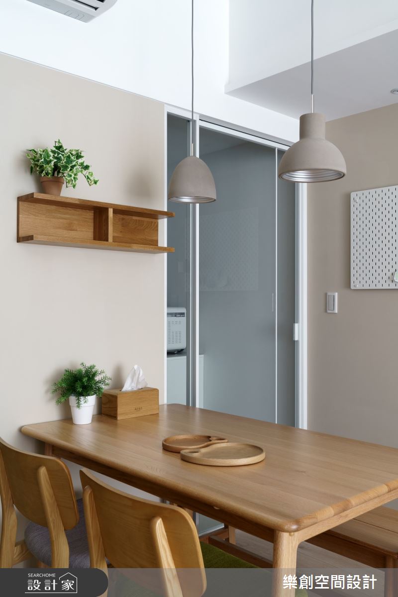 新成屋(5年以下)＿日式無印風餐廳案例圖片＿樂創空間設計＿樂創_16台中。白淨木韻之12