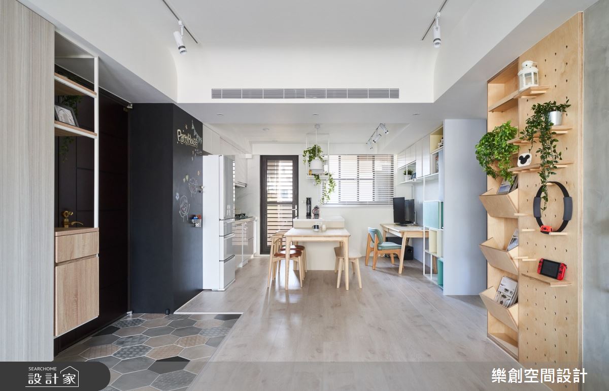 22坪新成屋(5年以下)＿北歐風餐廳案例圖片＿樂創空間設計＿樂創_17桃園。C&N House之10