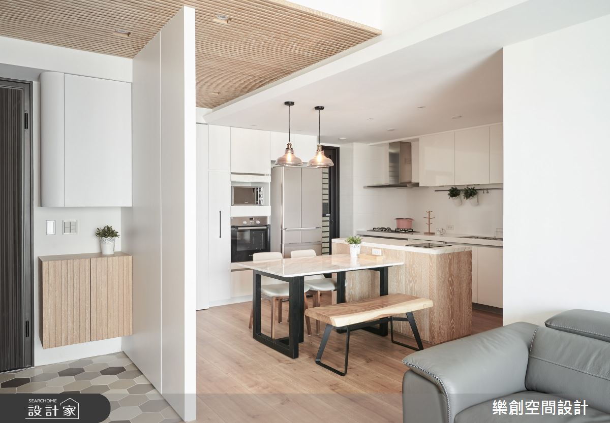 新成屋(5年以下)＿簡約風餐廳案例圖片＿樂創空間設計＿樂創_18台中。HKH House之7631