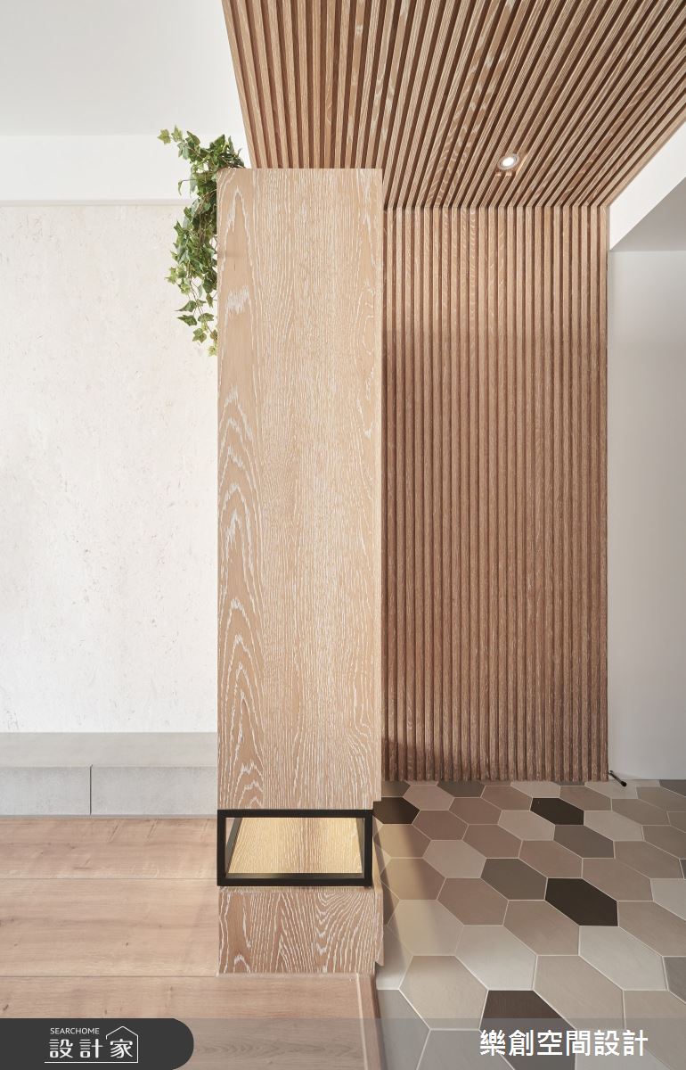 新成屋(5年以下)＿簡約風玄關案例圖片＿樂創空間設計＿樂創_18台中。HKH House之3