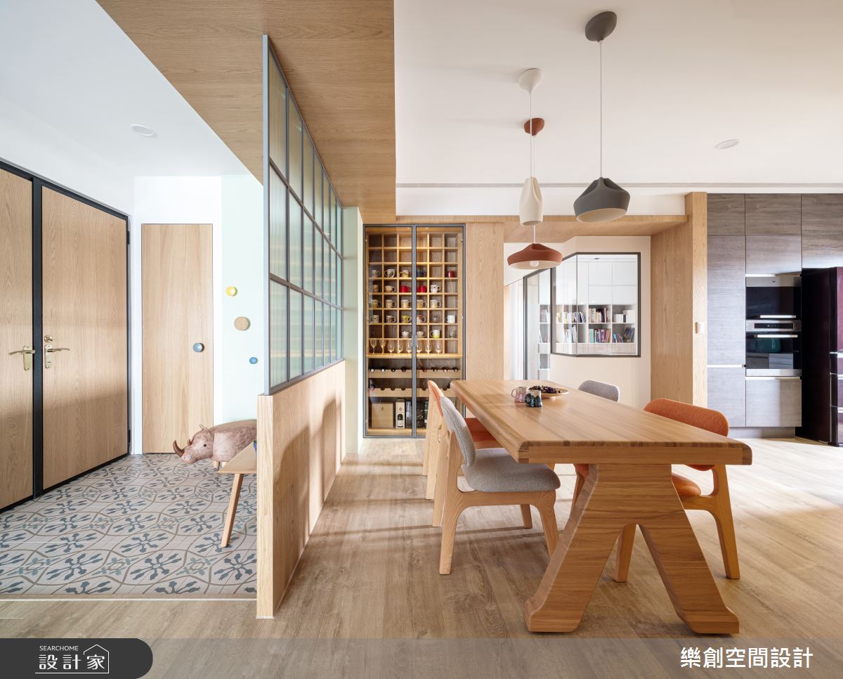 新成屋(5年以下)＿北歐風餐廳案例圖片＿樂創空間設計＿樂創_19高雄。C&M宅之12