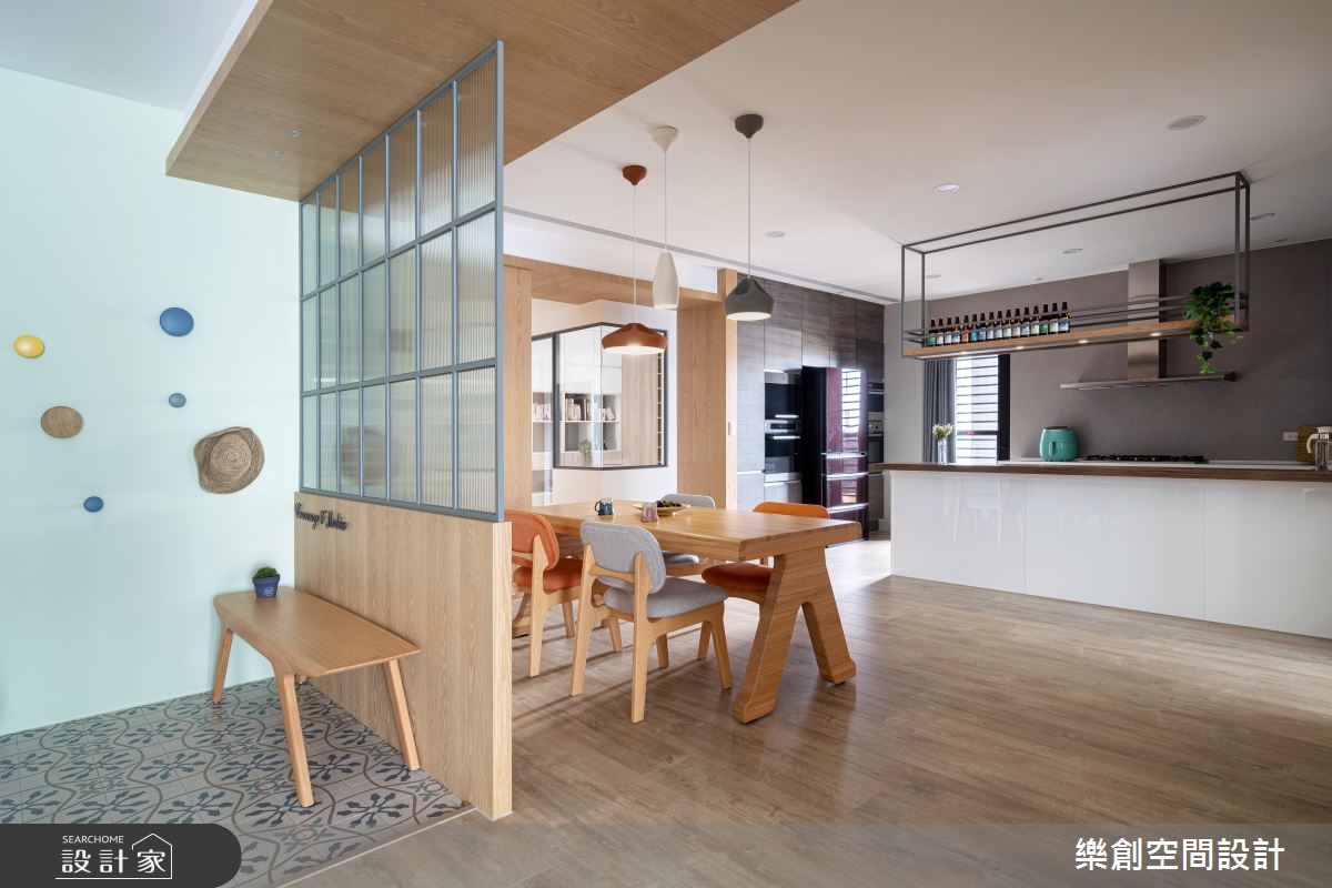 新成屋(5年以下)＿北歐風餐廳案例圖片＿樂創空間設計＿樂創_19高雄。C&M宅之11