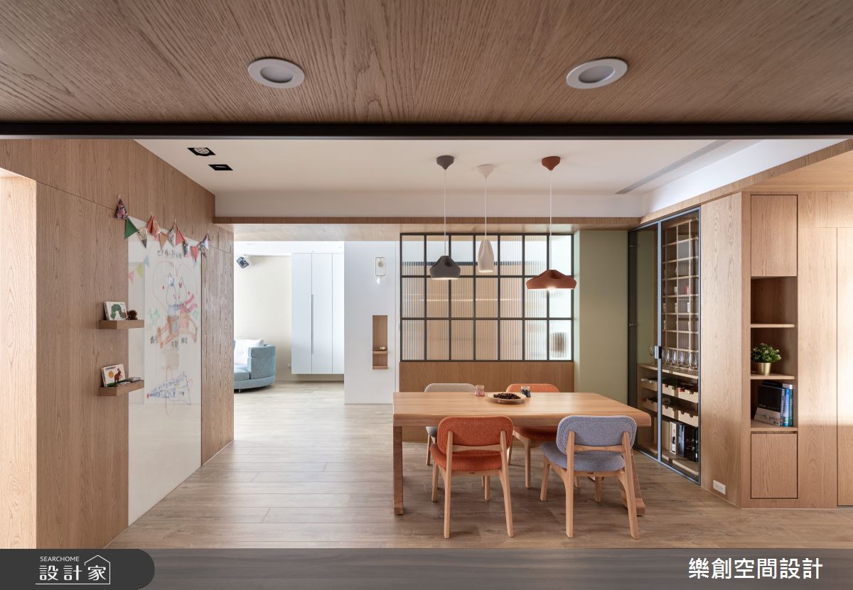 新成屋(5年以下)＿北歐風餐廳案例圖片＿樂創空間設計＿樂創_19高雄。C&M宅之13