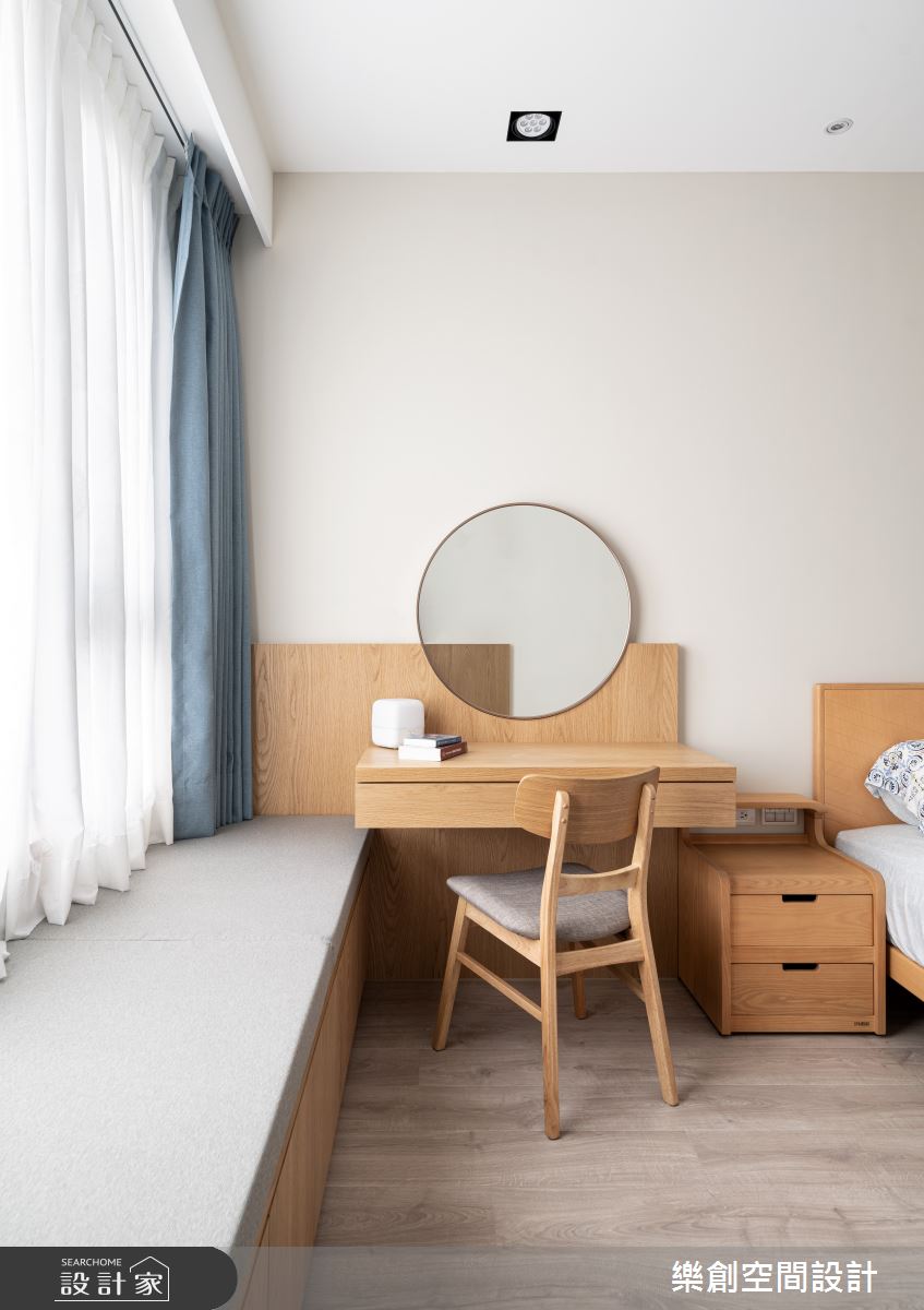 新成屋(5年以下)＿北歐風臥室案例圖片＿樂創空間設計＿樂創_19高雄。C&M宅之20