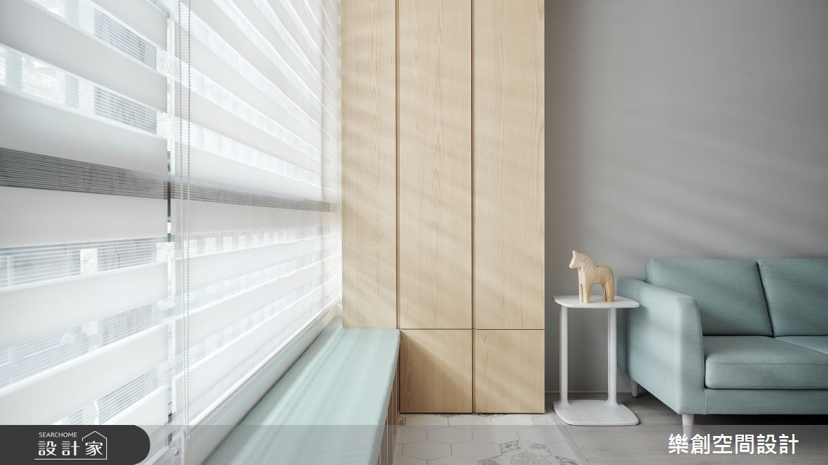 94坪預售屋＿北歐風玄關臥榻案例圖片＿樂創空間設計＿樂創_21彰化。Rabby House之3735