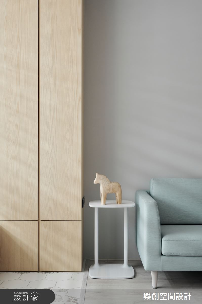 94坪預售屋＿北歐風玄關案例圖片＿樂創空間設計＿樂創_21彰化。Rabby House之5