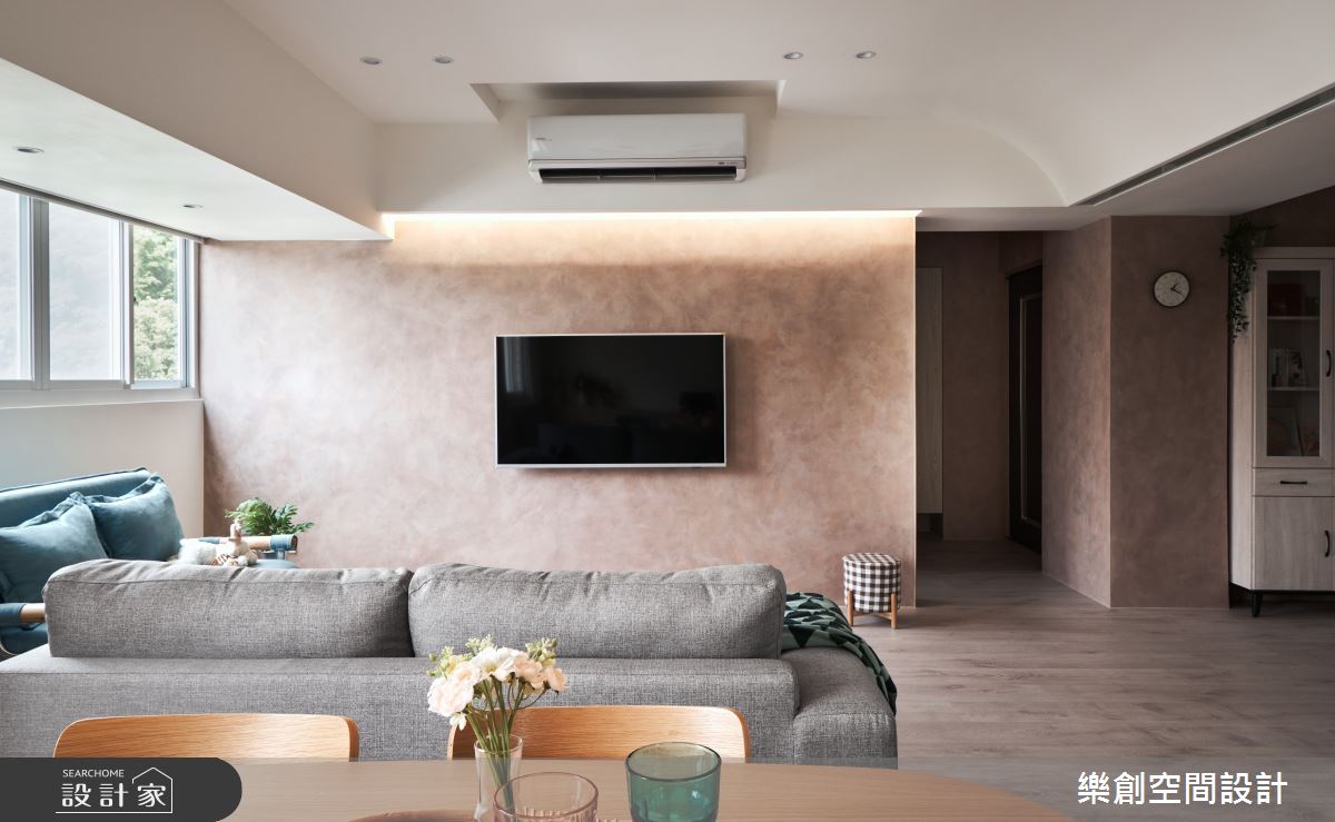 22坪老屋(31~40年)＿現代風客廳案例圖片＿樂創空間設計＿樂創_22台北。A House之10