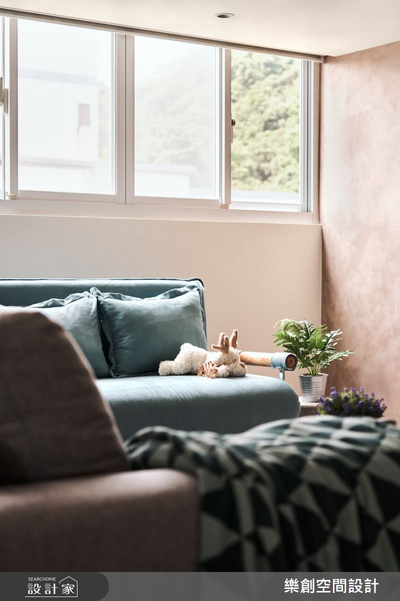 22坪老屋(31~40年)＿現代風客廳案例圖片＿樂創空間設計＿樂創_22台北。A House之15