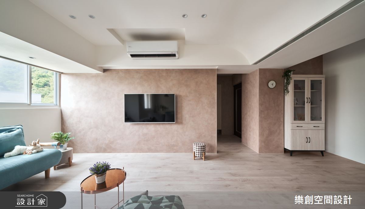 22坪老屋(31~40年)＿現代風客廳案例圖片＿樂創空間設計＿樂創_22台北。A House之7
