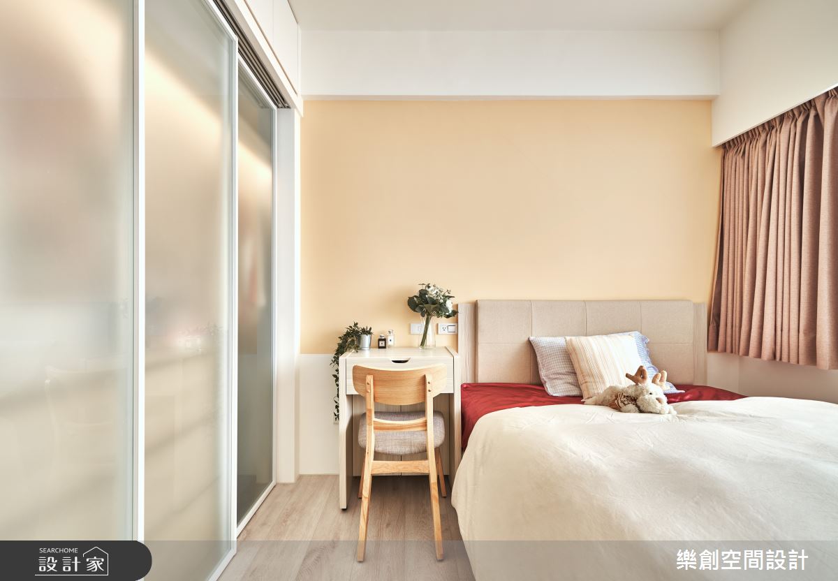 22坪老屋(31~40年)＿現代風臥室案例圖片＿樂創空間設計＿樂創_22台北。A House之27