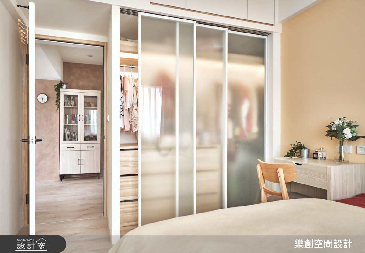 22坪老屋(31~40年)＿現代風臥室案例圖片＿樂創空間設計＿樂創_22台北。A House之29