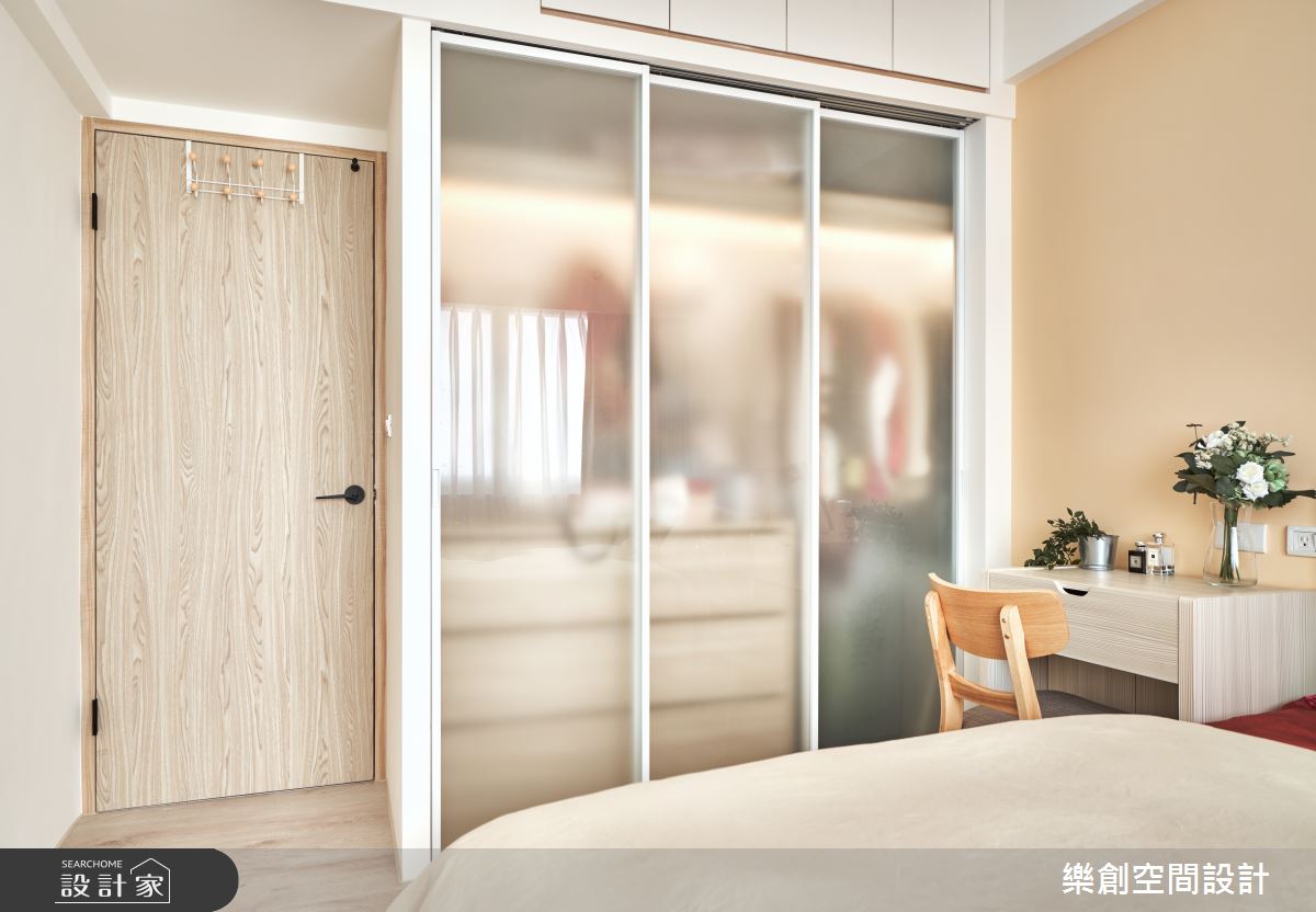 22坪老屋(31~40年)＿現代風臥室案例圖片＿樂創空間設計＿樂創_22台北。A House之30