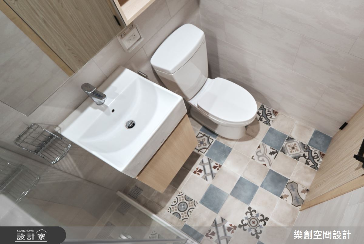 22坪老屋(31~40年)＿現代風浴室案例圖片＿樂創空間設計＿樂創_22台北。A House之34