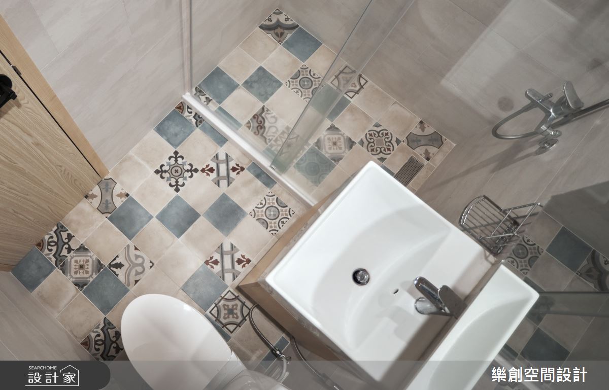 22坪老屋(31~40年)＿現代風浴室案例圖片＿樂創空間設計＿樂創_22台北。A House之36