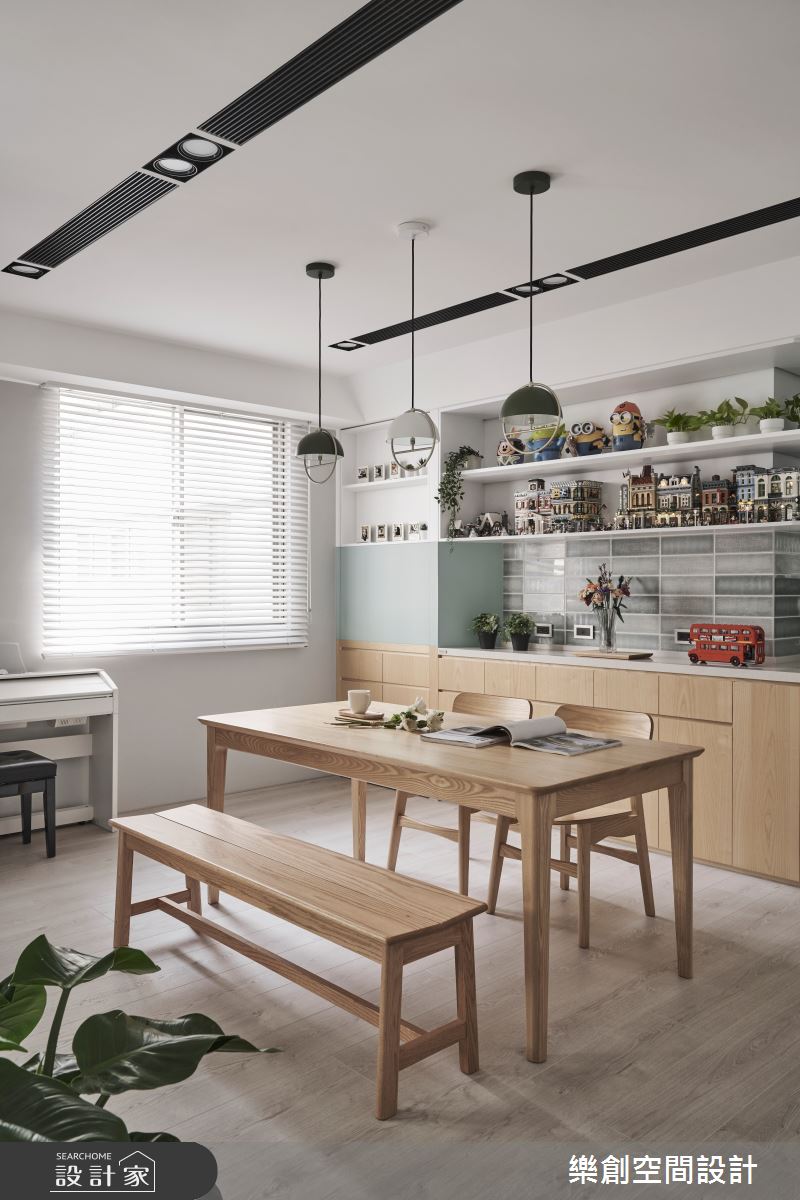 老屋(16~30年)＿北歐風餐廳案例圖片＿樂創空間設計＿樂創_25台中。Lego House之11
