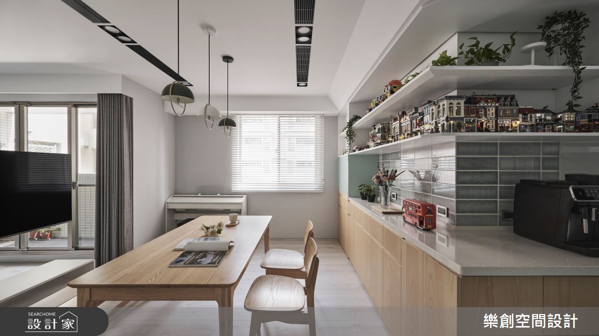 老屋(16~30年)＿北歐風餐廳案例圖片＿樂創空間設計＿樂創_25台中。Lego House之9