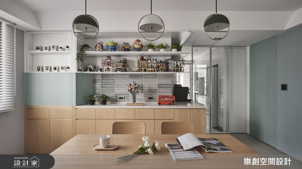 老屋(16~30年)＿北歐風餐廳案例圖片＿樂創空間設計＿樂創_25台中。Lego House之10