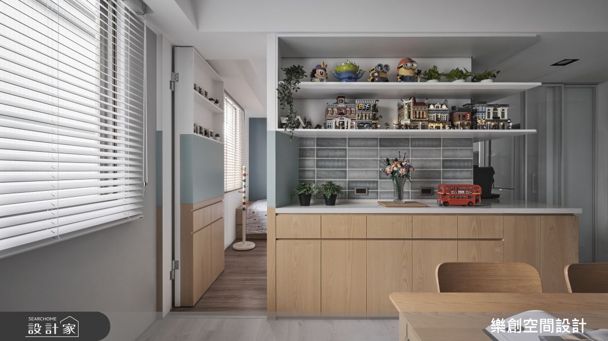 老屋(16~30年)＿北歐風餐廳案例圖片＿樂創空間設計＿樂創_25台中。Lego House之13