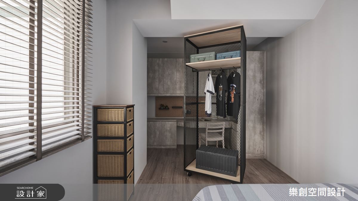 老屋(16~30年)＿北歐風臥室案例圖片＿樂創空間設計＿樂創_25台中。Lego House之17