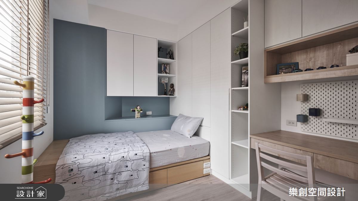 老屋(16~30年)＿北歐風兒童房兒童房案例圖片＿樂創空間設計＿樂創_25台中。Lego House之18