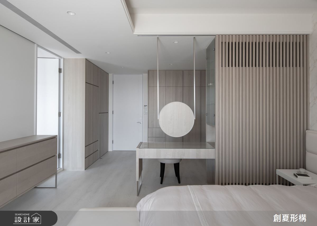 70坪中古屋(5~15年)＿簡約風臥室案例圖片＿創夏形構有限公司＿創夏形構_白色城市之14