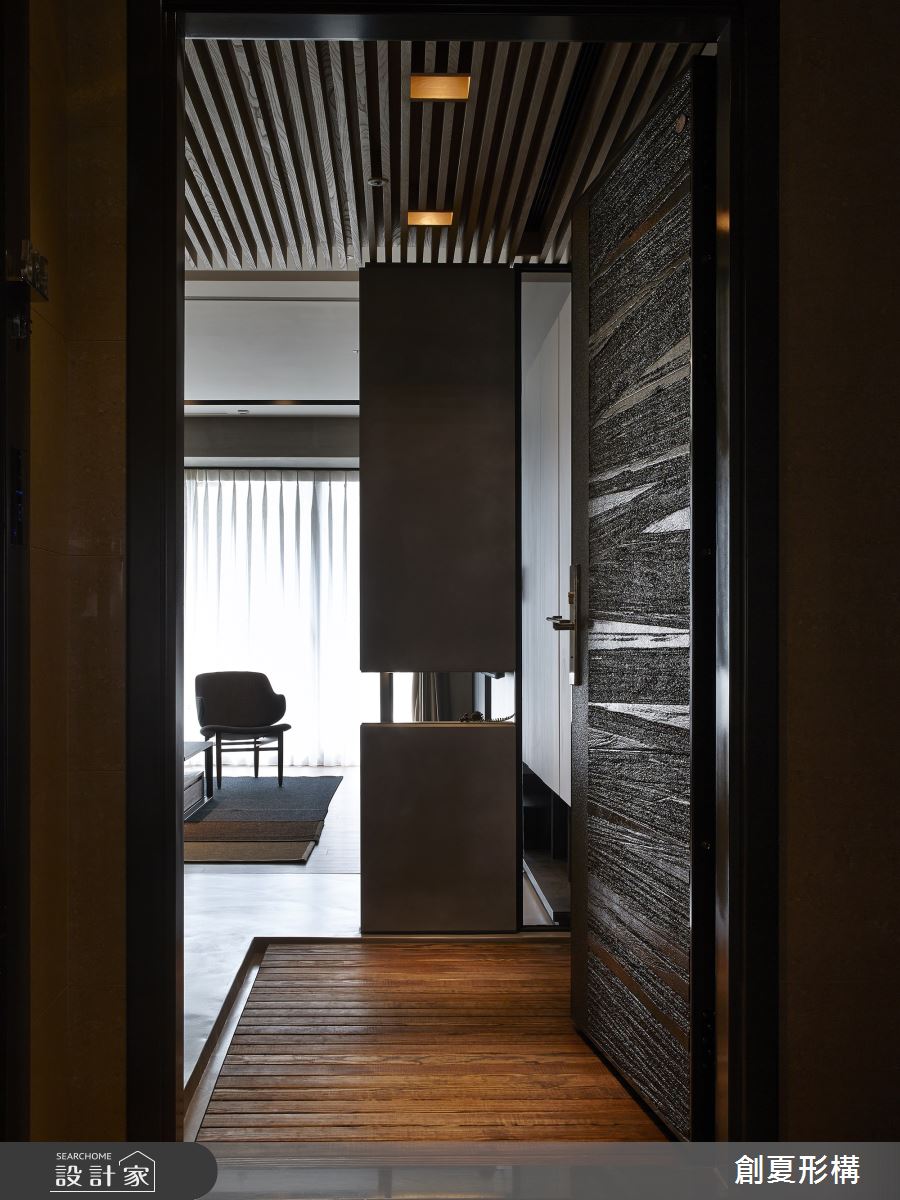 60坪中古屋(5~15年)＿混搭風玄關案例圖片＿創夏形構有限公司＿創夏形構_調性生活之1