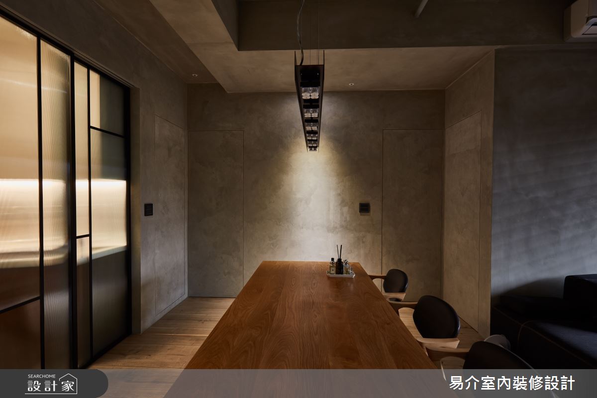 25坪新成屋(5年以下)＿現代風餐廳案例圖片＿易介室內裝修設計＿易介_新莊25坪現代風之12