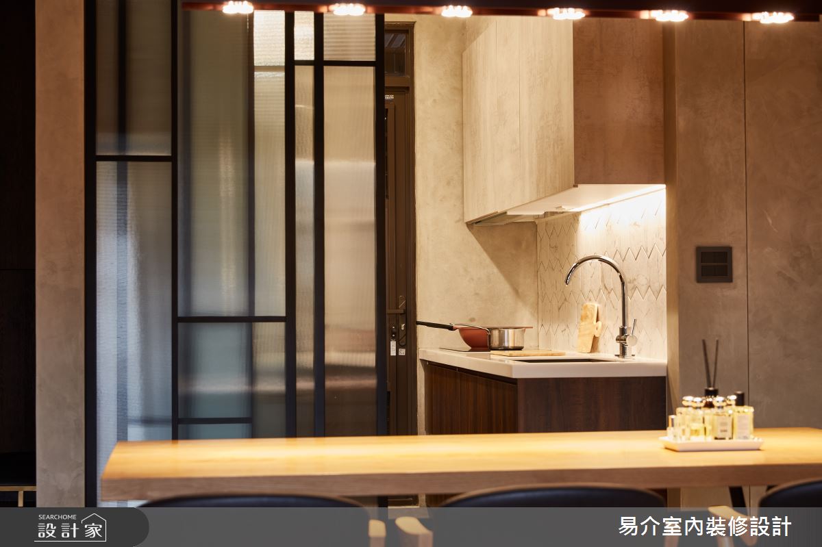 25坪新成屋(5年以下)＿現代風餐廳案例圖片＿易介室內裝修設計＿易介_新莊25坪現代風之14